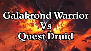 Hearthstone | Galakrond Warrior Vs Quest Druid (Full Game) | Cursed feat. SomiTequila