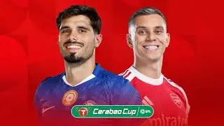 LAGA SERU CARABAO CUP SEMIFINAL CHELSEA VS ARSENAL
