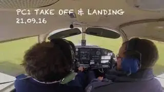 43 Air School PC1 Take off & Landing