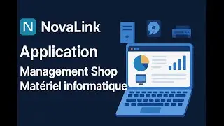 NovaLink Application | Tech Shop Management | By Iliasse Dev