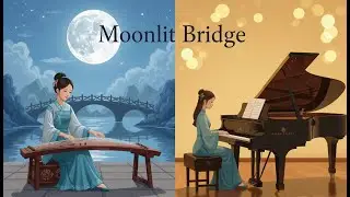 Moonlit Bridge &ndash; Chinese Guzheng & Piano Duo for Stress Relief (5 Minutes of Relaxation)