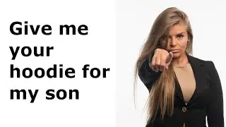 r/EntitledParents - Woman demands teen give her their hoodie because her son is 'scared' of it