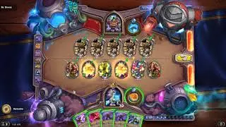 HearthStone Puzzles - The Secret Lab, Clear Dr. Boom walkthrough.