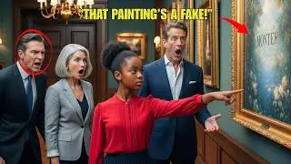 &ldquo;That Painting&rsquo;s a Fake!&rdquo; the Black Waitress&rsquo;s Daughter Shouted in French &mdash;the Billionaire CEO Froze