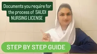 How to Apply for Saudi Nursing License in 2025|Step-by-Step Guide+Required Documents|Full Checklist 