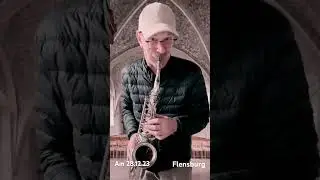 @Jonny.saxophon vem kan segla  St. Johannis Kirche Flensburg #saxophone