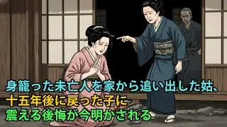 身籠った未亡人を家から追い出した姑、十五年後に戻った子に震える後悔が今明かされる| 野談 | 伝説 | 昔話 | 説話 | 民話