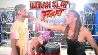Slap Fight - Dron Ajit Vs Ajeet । Slap Competition । Hwe । Indian Slap Fight ।