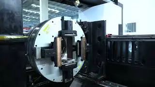 Gweike GKS6024T3 Three-chuck Tube Fiber Laser Cutting Machine