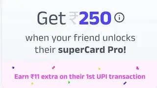SuperMoney Upi Refer And Earn App - Get Rs250 Cashback on per referral in Telugu
