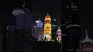 Doha Night view🌃 #trending #travel #viral #doha #night #corniche #qatar #shorts #short #shortsviral