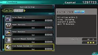 SD Gundam G Generation Genesis Item List