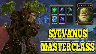 SYLVANUS SUPPORT MASTERCLASS GUIDE + BUILD | Season 11 Masters Ranked Conquest - SMITE