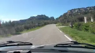 Honda N600, south of France hill climb test
