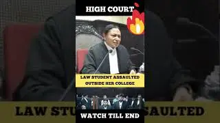 law Student Assaulted #law #courtpractice