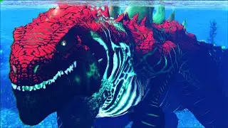O RED GODZILLA VOLTOU! O SEU FILHO MORREU! ARK SURVIVAL EVOLVED - DINOSSAUROS