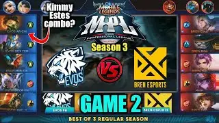 Game2 Bren Esports VS Evos PH | Selena, kahinaan ng Bren?? | MPL PH S3 Regular Season
