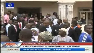 Osun Election Tribunal Court Orders PDP To Paste Petition At Govt House