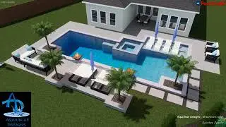 S Family Custom Contemporary Swimming Pool Design