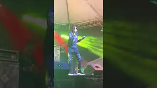Bounty killer at seafood festival in turtle river park Ocho Rios