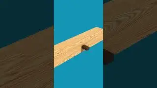 Rabbeted Oblique Scarf Joint