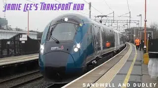 Trains at Sandwell and Dudley 1/2/25