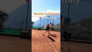 Tennis holidays lake Garda Italy #tennis #tenis #holiday #training #summer #italy #sun #couple