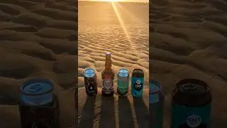 sunset beers anyone ? #beertime #cheers #sunset #beachvibes #wirral