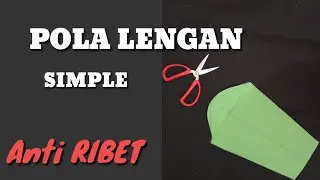 Cara Membuat Pola Dasar Tangan Wanita Tutorial Membuat pola dasar lengan wanita dengan mudah