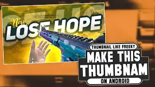 Make Thumbnail Like Freeky Gaming On Android | How to make Thumbnail like freeky | Raze Gfx