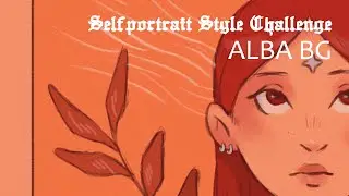 Selfportrait Style Challenge - Day 6 | Alba BG