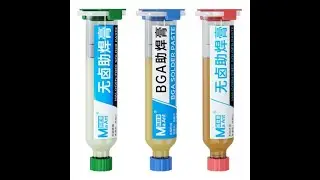 PCB ও SMT রিপেয়ারের জন্য | Halogen-Free Solder Paste | SMT SMD Welding & Repair Flux | 📞01333105717