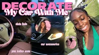 DECORATE MY FIRST CAR WITH ME + HAUL [PART 2] 🎀ྀིྀི Car Tour, Shein Finds & More!