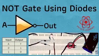 NOT Gate using Diodes