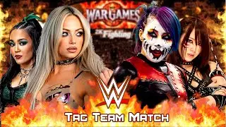 WWE 2K25 Liv Morgan & Roxanne Perez vs Asuka & Kairi Sane Full Match | 19-01-2026