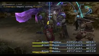 Final Fantasy XII International Zodiac Job System ENG PS2 - Hunt 30 Catoblepas