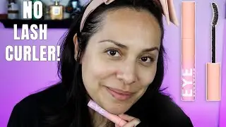Covergirl Eye Enhancer 3D Mascara - NO LASH CURLER!?!? Straight Lashes #straightlashes #newmakeup