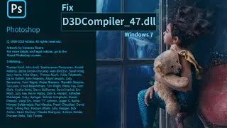 Easy Fix D3DCompiler_47.dll File Missing | Photoshop CC
