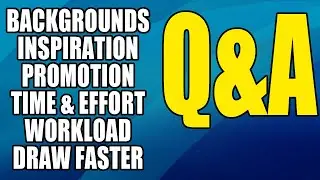 Questions With Featured Creator Answers about Webtoon - Backgrounds, Promotion, Workload & More