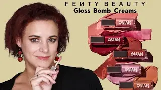 Блеск для губ FENTY BEAUTY GLOSS BOM BOM CREAMS | Свотчи и обзор