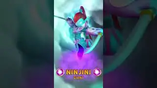 Giant Ninjini on Portal Skylanders Imaginators