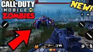 *NEW* CALL OF DUTY MOBILE ZOMBIES MODE GAMEPLAY (FIRST TIME PLAYING)