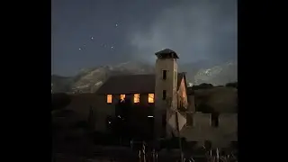 The Haunted Old Mill on fire - June 29, 2024