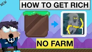 DIRT TO DEATH SCARF (NO FARM) IN 1 VIDEO ! EASY PROFIT IN 2020 ! | Growtopia