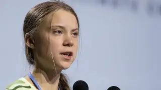 Greta Thunberg speaks at climate summit after being named Time Person of the Year 2019