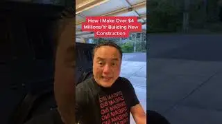 How I Make Over $4 Millions/Year Building New Construction #Shorts