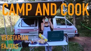 Camp and Cook - Vegetarian Fajitas