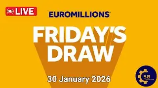 euromillions draw Live Friday 30 January 2026 | Tirage Euromillions en direct | euro million draw