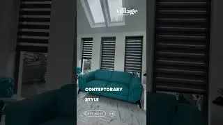 😱 Motorised Day & Night Blinds &ndash; Watch the Magic! ✨#somfy #northernireland