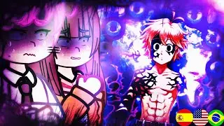 🇺🇸/🇧🇷/🇪🇸 The Amazing World of Gumball React to Gumball as Meliodas &ndash; Gacha React